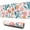 Orange Fruit And, variant on Orange Fruit and Flower Buds&nbsp;desk Mouse Padwaterproofwashable&nbsp;for Office Home Work GamingmousepadRubber Base Mousepad with Stitched Edges 31.5x11.8inches