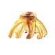 thumbnail image 1 of Sonducket Paquete de 4 pasadores Grip Clips de garra de plástico sólido Accesorios negros y marrones Pasadores de San Valentín para Accesorio para el cabello Marrón, 1 of 6
