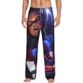 thumbnail image 2 of Lsque Chucky Print Men's Pajama Pants, Lounge Pant - Comfortable Home Wear,Elastic Waistband, Stylish Design-XX-Large, 2 of 9
