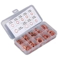thumbnail image 5 of 200Pcs Oil Drain Plug Gasket Red Copper Heating Processing 9 Types Oil Sealing Drain Plug Washer M5‑14, 5 of 5