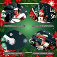 thumbnail image 6 of Snowman Banner Christmas Decoration Winter Theme Holiday Backdrop for Indoor Decor Party Background Outdoor Celebration, 6 of 9