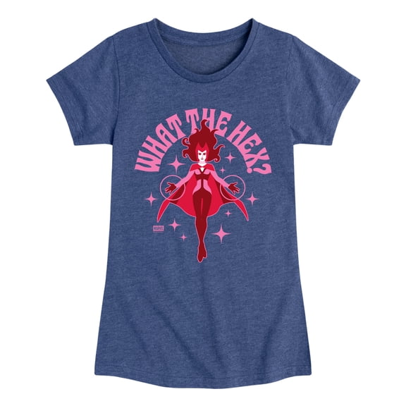Marvel - Scarlet Witch What the Hex - Youth Girls Fitted Short Sleeve T-Shirt