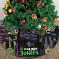 thumbnail image 3 of Falda para árbol de Navidad de Joker, suave y divertida, collar para árbol de Navidad, decoración navideña de granja de 30 pulgadas, 3 of 4