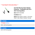 thumbnail image 2 of Seat Belt Warning Chime Module Connector - Compatible with 2018 - 2021 Ford Expedition 2019 2020, 2 of 2