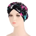 thumbnail image 3 of Floral Colorful Headscarf Hairband With Braided Bonnet For Stylish All Day Wear And Versatile Everyday Accessory, 3 of 4