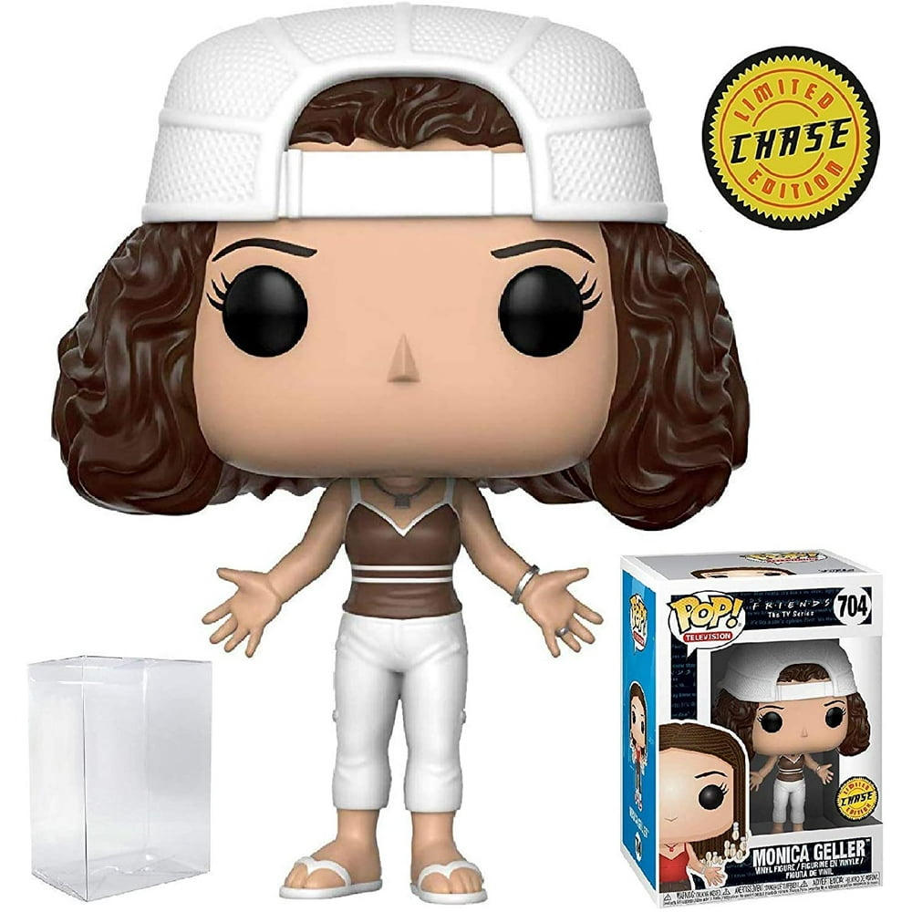 Funko Pop Friends : Monica Geller Chase #704 Vinyl Figure Bundle w/Pop Protector - Walmart.com