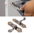 thumbnail image 1 of Indoor Gate Lock, Thickened Panel Door Handle Lock Set Thickened Handles Large Solid Knob Sturdy Rustproof with Keys for Office Kitchen Bathroom, 1 of 7
