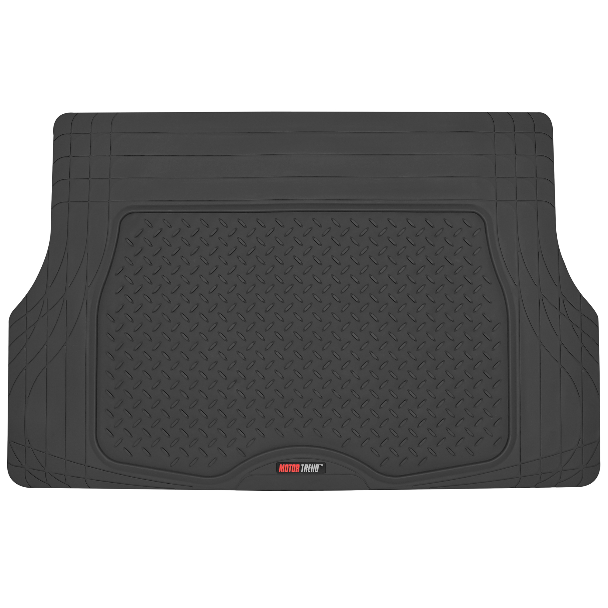 Motor Trend FlexTough Black Rubber Floor Mats with Trunk Cargo Liner photo 7