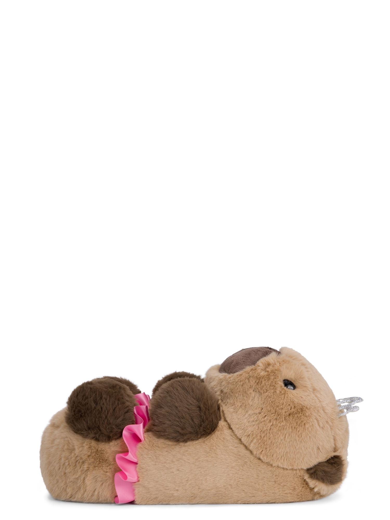 Wonder Nation Toddler, Little and Big Girls Capybara Slipper
