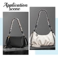 thumbnail image 7 of 1Pc Bead Purse Strap 24.4-25.6" Acrylic Purse Strap Marble Pattern Handbag Chain Short Shoulder Bag Strap Replacement with Alloy Spring Ring for Purse Handbags DIY Crafts, 7 of 7