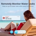 thumbnail image 3 of Detector de fugas de agua SwitchBot WiFi 100dB con alertas de aplicación IP67, 3 of 9