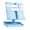 Blue, variant on Angles Adjustable Textbook Stand Desktop ABS Reading Stand with Page Clip Telescoping Arm For Textbooks Recipes Tablets