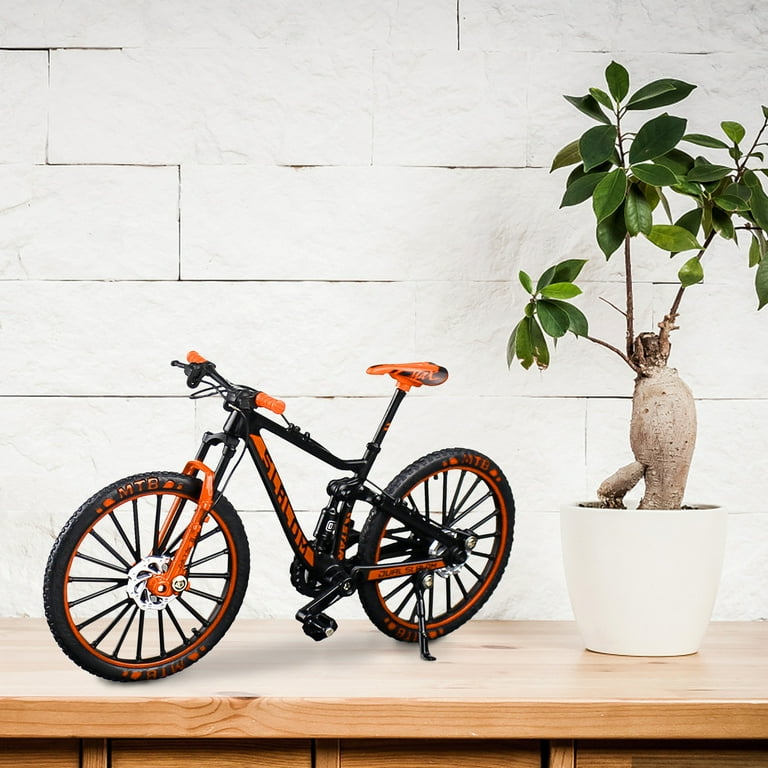 Dengmore Mini Alloy Racing Bicycle Toy Mini Mountain Bike For Vehicle Home Decoration