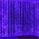thumbnail image 1 of Cortina de luces LED de alambre de cobre con control remoto por USB, 3 x 3 luces con gancho, para decoración de bodas y dormitorios de Navidad, 1 of 1