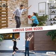 Babyltrl Indoor Kids Basketball Hoop,Mini Toddlers Wall Mounted Basketball Hoop with Electronic Scoreboard,Basketball Toys Suit for Door/Pool/Outdoor