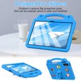 thumbnail image 4 of Dteck for Onn 12.1 inch Tablet Pro 2024 (Model:100146663), with 14 Dolls DIY Figures Handle Stand, Kids EVA Shockproof Cover for Walmart Onn 12.1" Tablet Pro 2024,Skyblue, 4 of 8