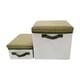 thumbnail image 1 of Escaleras para perros con almacenamiento, escalera para mascotas para cama alta, escaleras extra anchas para mascotas, escalones plegables para gatos, 2 niveles, 1 of 9