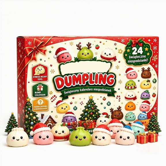 Advent Calendar 2026, 24 Days Christmas Countdown 24 Squishies Toys for Adult Party Favors Squeeze Gift