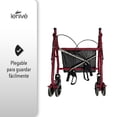 thumbnail image 2 of ANDADERA ORTOPÉDICA CON ASIENTO PARA ADULTO COLOR ROJO, 2 of 6