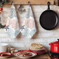 thumbnail image 6 of Coastal Starfish Kitchen Towels Set of 2, Ocean Multicolor Coral Shell Conch Absorbent Dish Towels for Kitchen, Microfiber Hand Towel, Quick Drying Tea Towel for Cleaning Decorative Dishcloths, 6 of 7