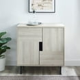 thumbnail image 3 of Addison 30" Modern Accent Cabinet in Natural Birch/Magenta Interior, 3 of 5