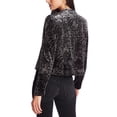 thumbnail image 2 of 1.State Womens Velvet Snake Print Jacket, 2 of 3