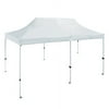 ALEKO 10 x 20 ft Outdoor Party Waterproof White Gazebo Tent Canopy, White Color
