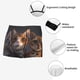 thumbnail image 3 of Fotbe Wide Eyed Cartoon Cats Calzoncillos Tipo Boxer con Bolsa de Soporte Total para Hombre, X-Temp Fresco, Transpirable y de Secado Rápido-Medium, 3 of 5
