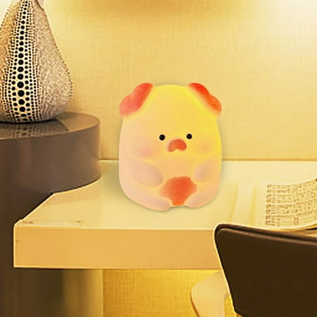 

NEGJ Animal Night Light Kids Cute Color Changing Baby Night Light Portable Battery LED Bedside N