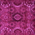 thumbnail image 1 of Ahgly Company Indoor Square Southwestern Purple Country Area Rugs, 5' Square, 1 of 4
