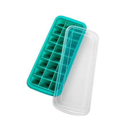 

Kitchen 24 Compartment Silicone Ice Cube Tray Sealed Waterproof Machine Pack