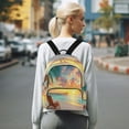 thumbnail image 7 of Casual Sunset Backpack for School,College and Travel, Water Resistant Bookbag,, 7 of 7