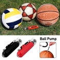 thumbnail image 3 of Basketball Inflator Pump Sport Balls Mini Ball Pump+Ball Portable Needle S2T7, 3 of 8