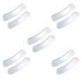 thumbnail image 1 of Queilt Semelles/pads en Silicone Lot de 10 Transparents, 1 of 5