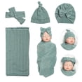 thumbnail image 1 of Juego de mantas para envolver a Babyfere Reborn Dolls, 17 a 22 pulgadas, rosa, 1 of 7