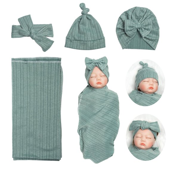 Juego de mantas para envolver a Babyfere Reborn Dolls, 17 a 22 pulgadas, rosa