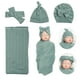 thumbnail image 1 of Juego de mantas para envolver a Babyfere Reborn Dolls, 17 a 22 pulgadas, rosa, 1 of 7