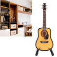 thumbnail image 3 of Mini Adornos Musicales, 3.9 Pulgadas, Exquisito Tratamiento De Superficie Finamente Pintado, Modelo De Guitarra De Madera En Miniatura Seguro, Realista Con Caja De Almacenamiento, 3 of 7
