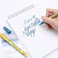 thumbnail image 3 of keepw Markers for Kids 12 18 Colors Double-Color Durable Marker Drawing Writing Fine Point Tip for Card Making Gifts Set 155-18 colors, 3 of 8