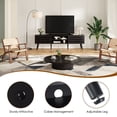 thumbnail image 2 of TV Stands With Storage Mid Century Modern TV Stands for up to 70" TV with Storage, Fluted Wood TV Stand for Living Room, Boho Media Console, Entertainment Center with Cable Management,Entertainment, 2 of 10