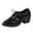a-Black, variant on Women's Fashion Dress Pumps Point Toe Lace up Chunky Block High Heeled Oxford Work Business Leather Loafer Heels Shoes b-Black Size 9