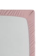 thumbnail image 2 of Ambesonne Pink Fitted Sheet, Music Cassette Tape Art, Twin Size, Pink Black, 2 of 2
