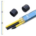 thumbnail image 4 of caiton Tri-Section Collapsible Golf Alignment Sticks for Posture Correction, Durable Fiberglass, Compact Foldable Design, Suitable for Indoor & Outdoor Practice (Yellow), 4 of 6