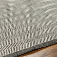 thumbnail image 5 of Hauteloom Genet Living Room, Bedroom Patio Outdoor Area Rug - Gray, Purple - 5'3" x 7', 5 of 5