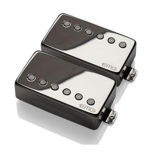 Pick Up Guitar EMG 57/66 TW Set Black Chrome