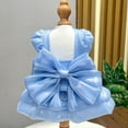 thumbnail image 4 of Elegant Pet Wedding Dress For Small Dogs And Cats With Decorative Bow Adornment And D Ring Leash Attachment For, 4 of 4