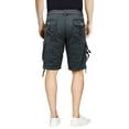 thumbnail image 2 of X RAY JEANS Men's 12.5" Inseam Cargo Shorts, Steel, 38, 2 of 6