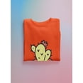 thumbnail image 3 of Cute Cactus Buddy Sweatshirt Women -Smartprints Designs, Female Medium, 3 of 4