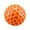 Orange, variant on Squeaky Dog Chew Ball Durable TPR Rubber Honeycomb Textured Teeth Cleaning Puppy Toy Bouncy Interactive Dog Ball for Fetch Tug-of-War Small Medium Large Indoor Outdoor Play 2.17 Inch CAI260314-Orange