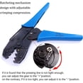 thumbnail image 4 of HS-30J 0.5-6mm Assorted Insulated Wire Crimping Plier Terminal Crimp Pliers Tool, 4 of 7